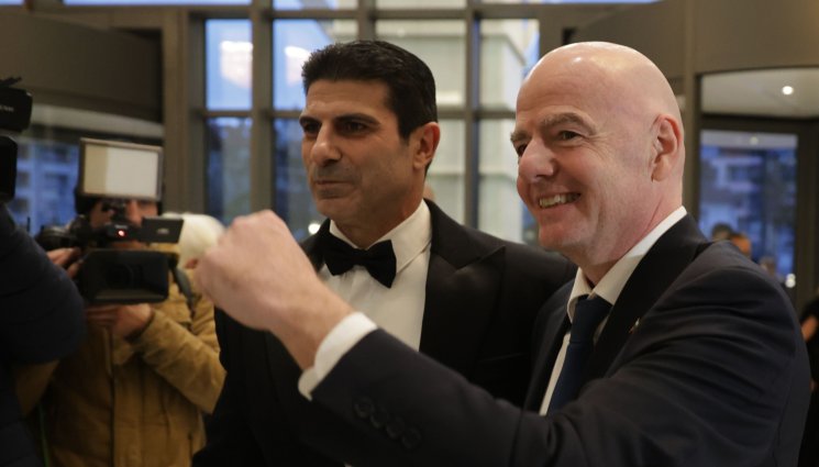 Президентът на ФИФА Джани Инфантино пристигна в София за галавечерта - Инфантино: Стоичков е невероятна легенда