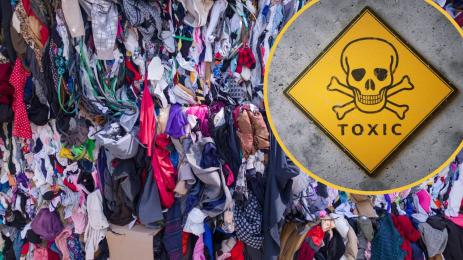 токсично дрехи химикали