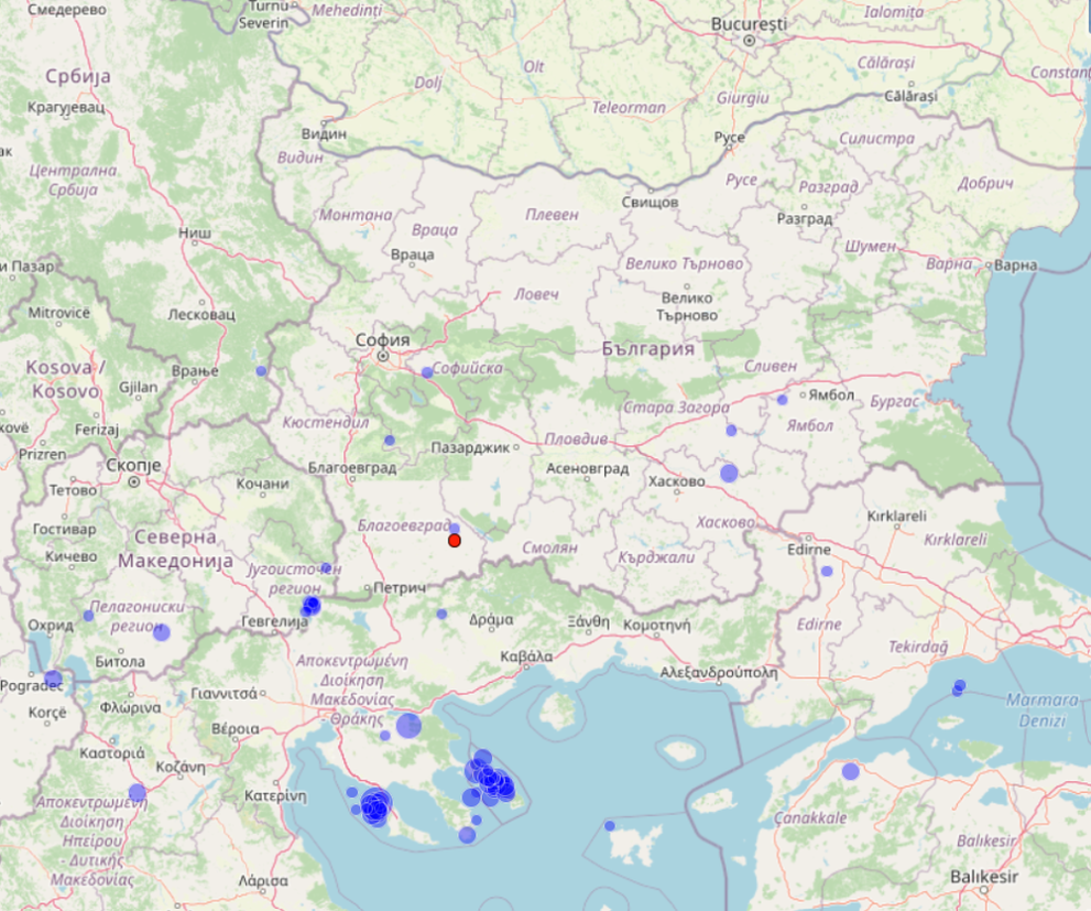 земетресения