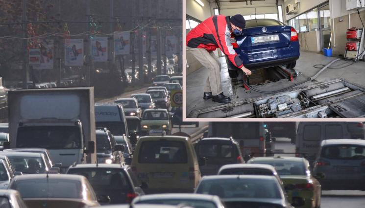КОЛА - СКЪСАНИТЕ ЗА ГТП НАМАЛЯХА: Трошки финтират прегледа с дим от бутилка!