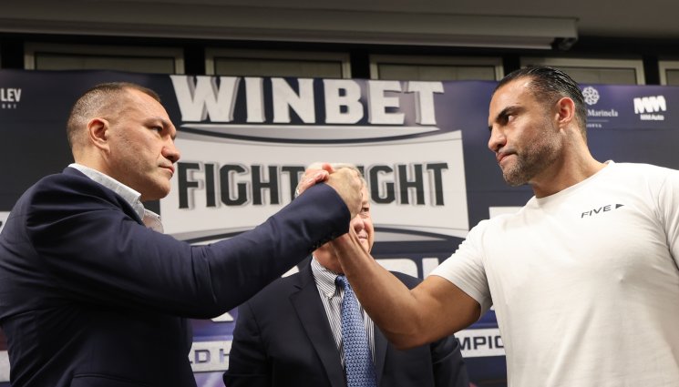 Пресконференция на Кубрат Пулев и Махмуд Чар - Чар: Кубрат е национален герой, но...