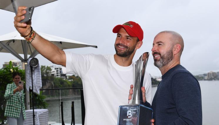 Григор Димитров Джейми Делгадо - Треньорът на Гришо си няма гадже