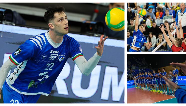 Левски Шимон ШЛ - Словак герой и за волейболния Левски