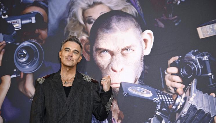 Роби Уилямс - ЗЛАТНО ВРЕМЕ: Роби Уилямс стана маймуна