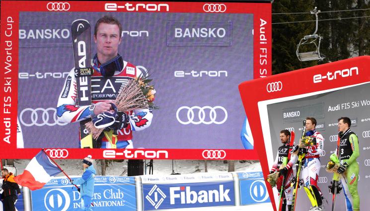 Алекси Пантюро ски - 3-кратен световен шампион с победа в Банско отложи с часове завръщането си на пистата