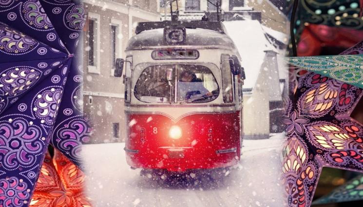 трамвай коледен - ИЗНЕНАДИ В СОФИЯ: Коледни трамваи ще ни подвигат настроението!