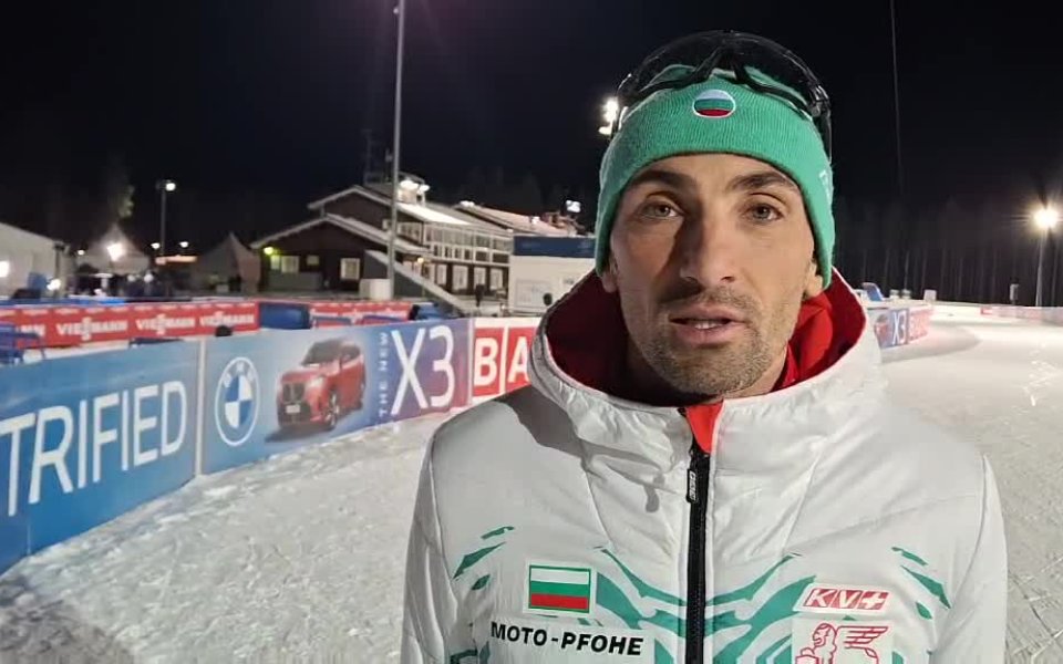 Владимир Илиев 17-и в спринта на 10 км в Йостерсунд