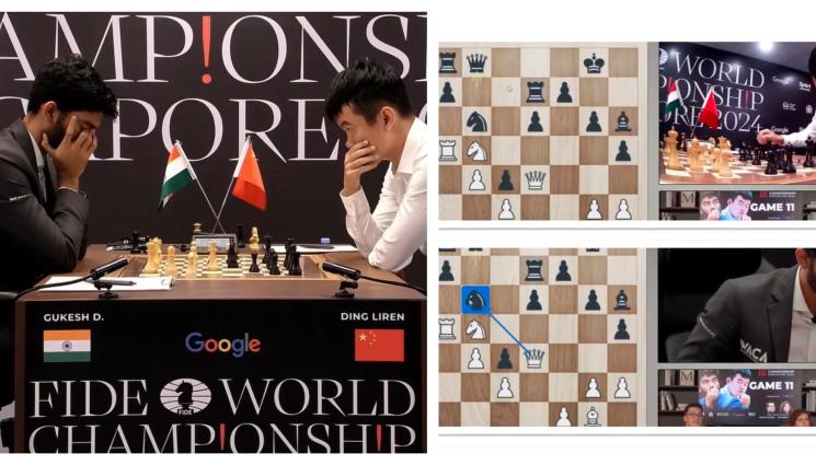 Мач за световната титла по шах - Действащият шампион сбърка фатално в мача за световната шахматна корона