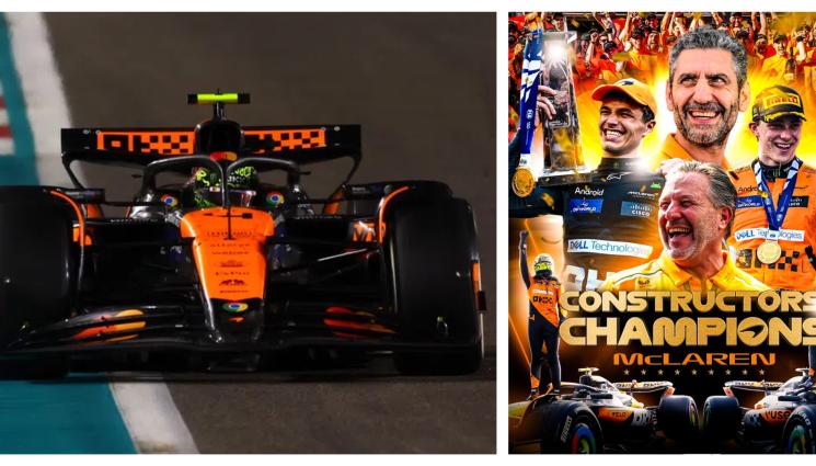 Формула 1 Абу Даби Макларън - Макларън финишира сезона във Формула 1 с историческа титла пред погледите на Ицо и Гришо