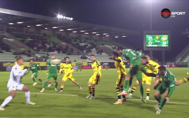 Лудогорец - Ботев Пловдив 1:0 /първо полувреме/