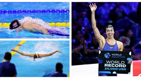 Гретчен Уолш световно Будапеща