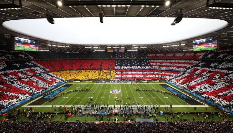 Олимпийски стадион в Мюнхен НФЛ - Оупънинг мачът на Националната футболна лига догодина ще е на 3 часа от София