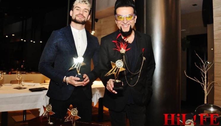 Евгени Минчев Карло - Евгени и Карло раздадоха наградите Fashion idol of the year
