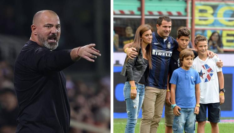 Деян Станкович Ана - Легенда на Интер показа новата и щерката