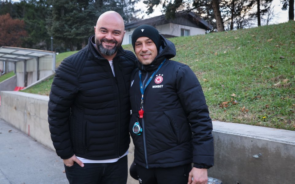 Тренировка на ЦСКА