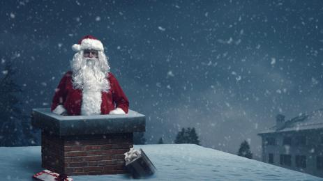 дядо коледа комин