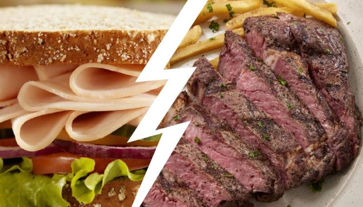 сандвич пържола - ПЪРЖОЛА ИЛИ САНДВИЧ? Битка за храна разтърси британската политика, включи се и премиерът