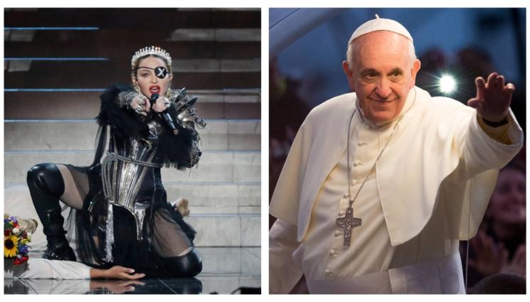 мадона франциск - НЕВИЖДАНО ИЗВРАЩЕНИЕ: Папа Франциск пуска ръка на Мадона! (СНИМКИ)