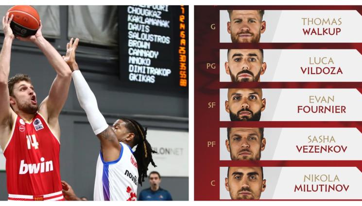 Александър Везенков Олимпиакос Паниониос - Везенков вездесъщ с 30 точки за по-малко от 30 минути