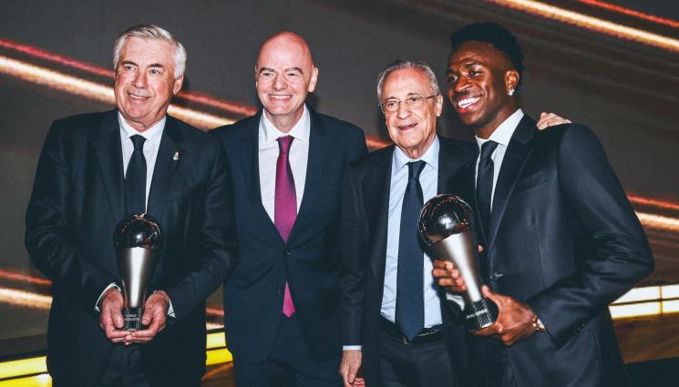 футболист на ФИФА - Винисус взе реванш от Родри за „Златната топка”, стана ДЪ БЕСТ на ФИФА