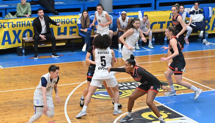 Монтана Адриатическа лига - Четвърта загуба за Монтана в дамската Адриатическа лига, Киана Джонсън най-резултатна