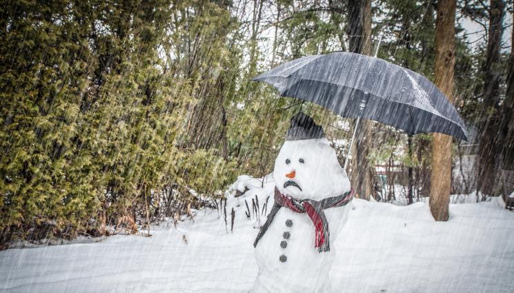 снежен човек - ВРЕМЕТО ПО ПРАЗНИЦИТЕ: Проф. Рачев с прогноза пред „Телеграф“ - ето къде ще се излее дъжд на Коледа!