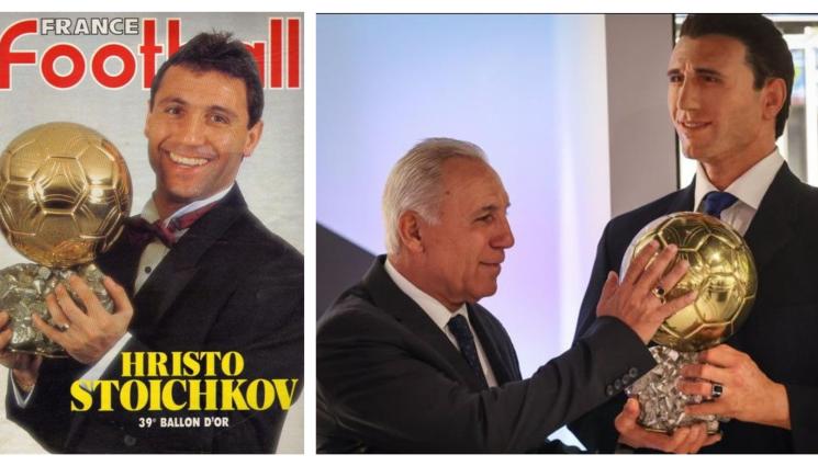 Стоичков 30 години от Златната топка - Преди 30 години Ицо стана 39-ият носител на „Златната топка”!
