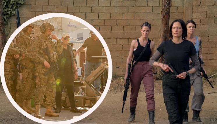 филм войници - НА БОЕН САМОЛЕТ: Режисьорът на Зоро товари войници в Бояна