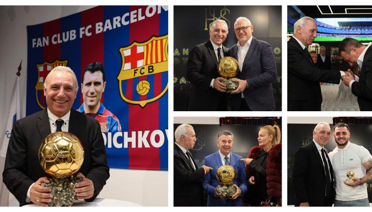 Христо Стоичков 30 години от Златната топка - Елитът на крака при Стоичков за 30-годишнината от „Златната топка”