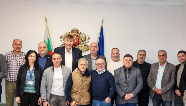 Асоциация - Глушков се срещна с представители на Асоциацията на българските спортни федерации