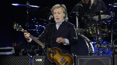 Paul и Ringo се събраха на сцената за концерт в Лондон