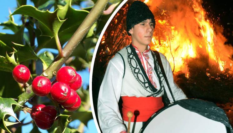 огньове обичаи - Според древните български обичаи: Огньове на открито спасяват Зимното Слънце