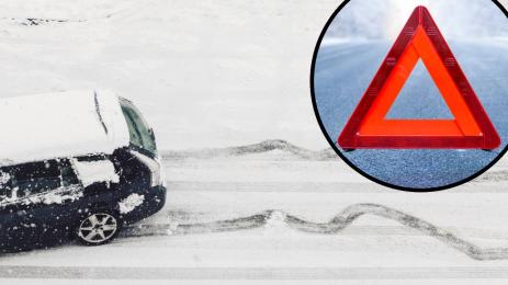 катастрофа сняг зима