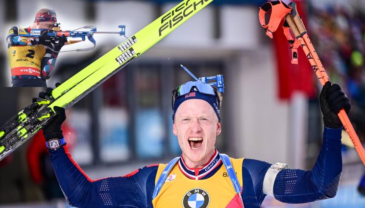 Йоханес Тингнес Бьо - Българска легенда награди норвежкия звяр в мъжкия биатлон Йоханес Бьо във Франция