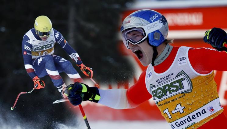 ски алпийски мъже - Двойна швейцарска победа на класиката на Саслонг