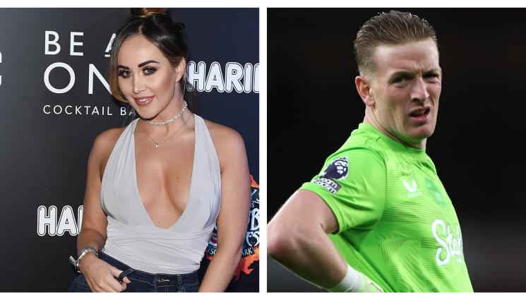 Джордан Пикфорд - Пикфорд се черпи с любовницата на Уокър