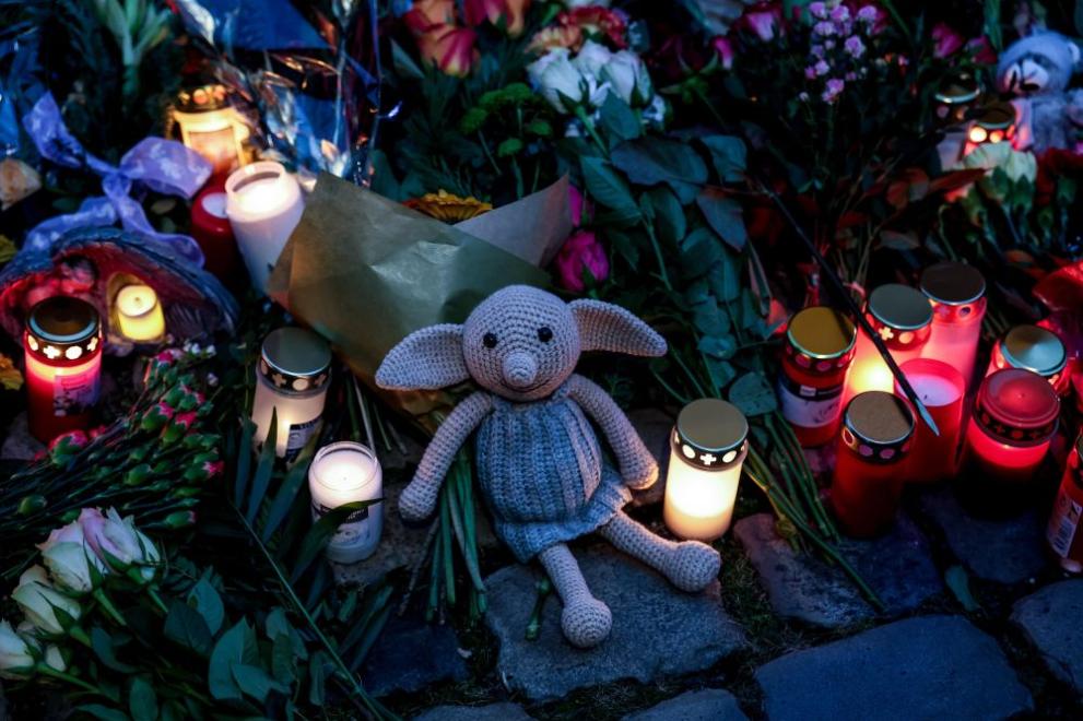 Нека моето малко мече лети над света....Андре не е направил