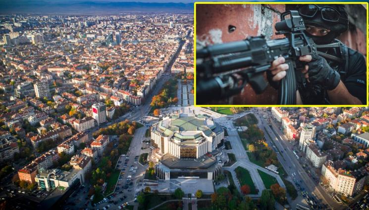 антитерористи - Спецчасти пазят столичани по празниците!