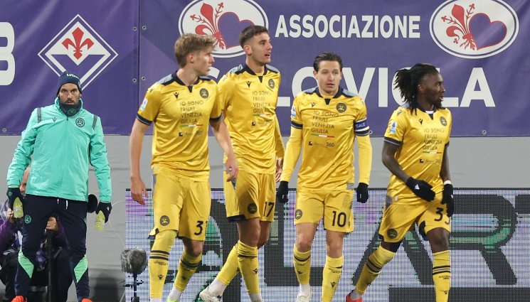 Удинезе - Удинезе с пълен обрат срещу Фиорентина