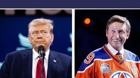 Доналд Тръмп Уейн Грецки