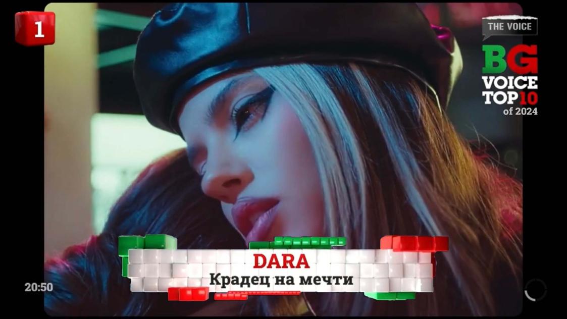 „Крадец на мечти“ от DARA е BG хит №1 за 2024-та