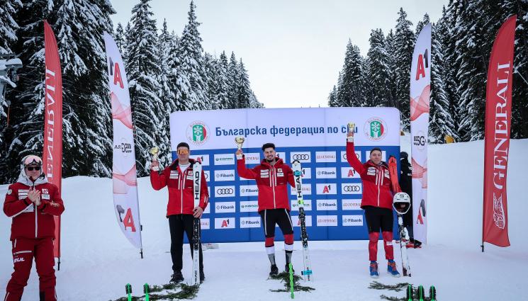 ски бг - Стоилов и Петров с победи в слаломите за Купа „Юлен“