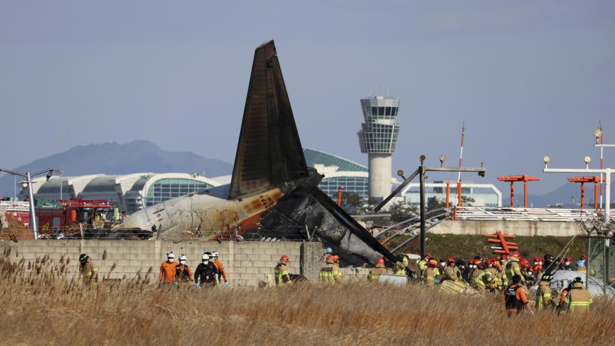 <p>&nbsp;Забраниха на изпълнителния директор на Jeju Air да напуска Южна Корея&nbsp;</p>