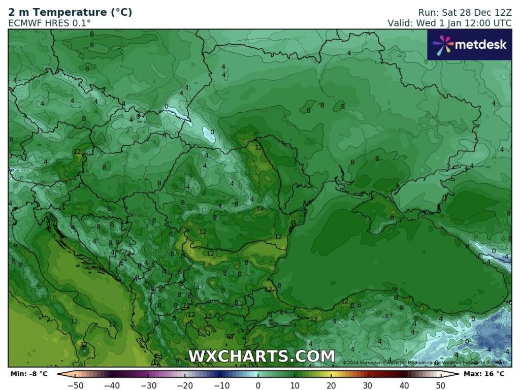 Затопляне около Нова година