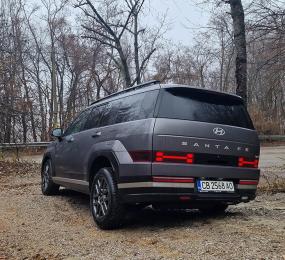 Hyundai Santa Fe тест драйв