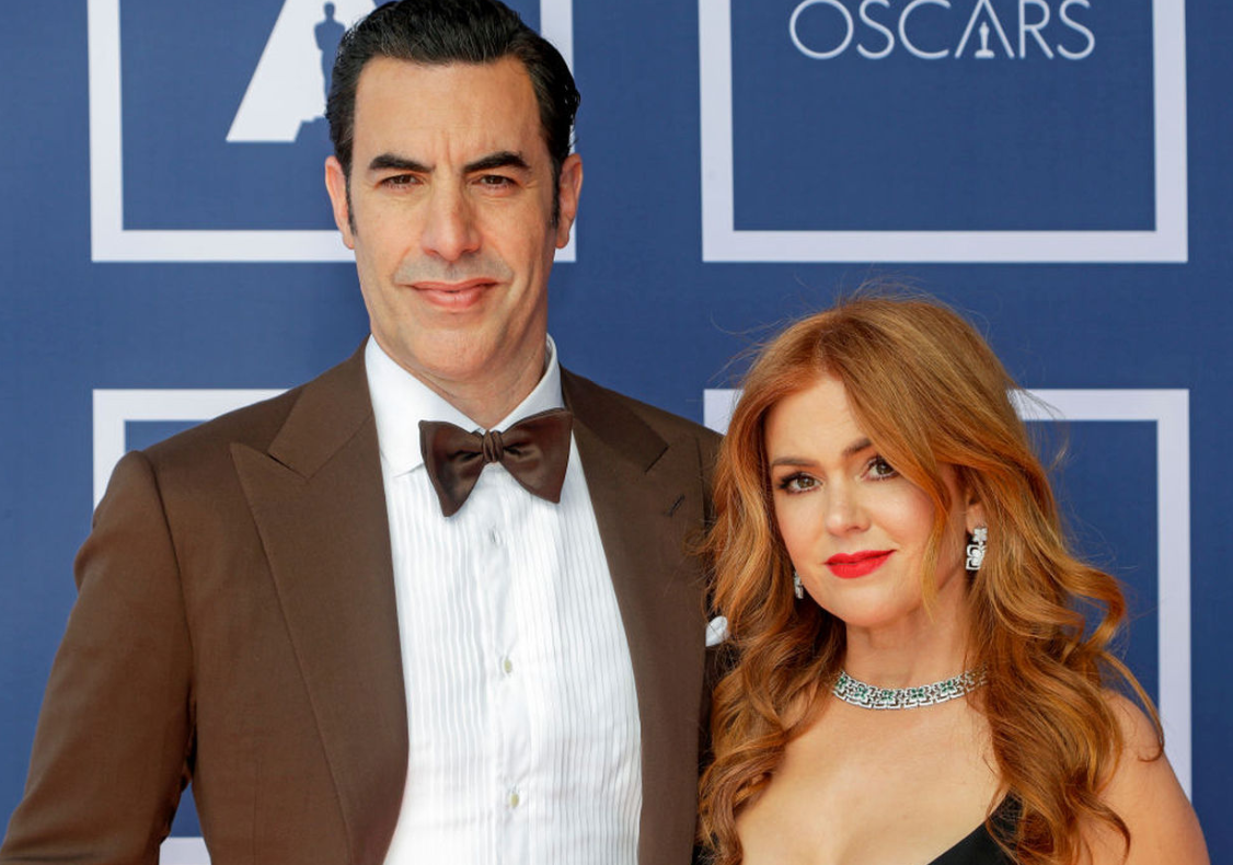 Айла Фишър и Саша Барон Коен