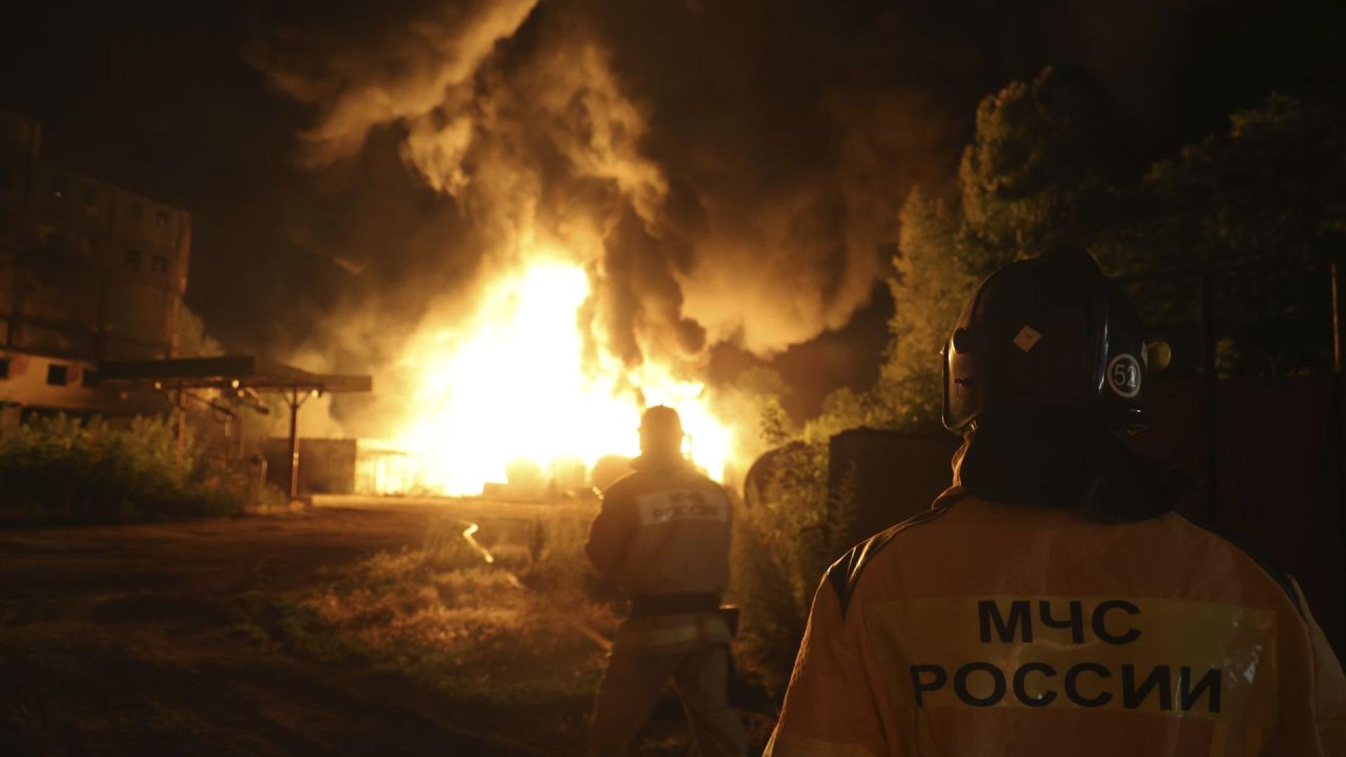 Украинско нападение с дронове насочено срещу енергийна инфраструктура и други