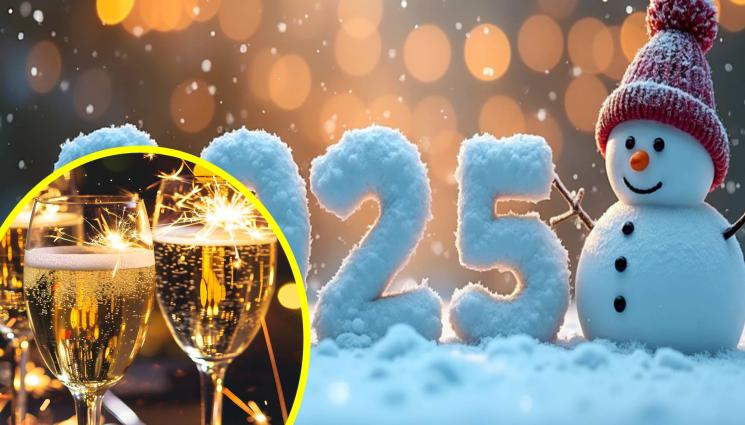 нова 2025 - НАЗДРАВЕ: Да ни е честита Новата 2025 година!