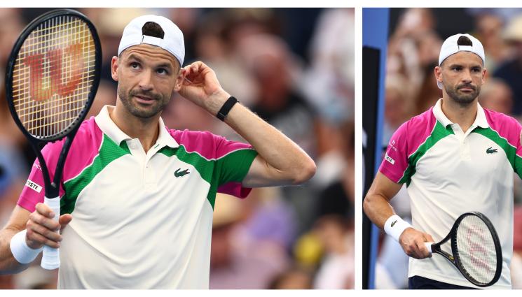 григор димитров бризбейн - Гришо изненада фенка с роза в Маями