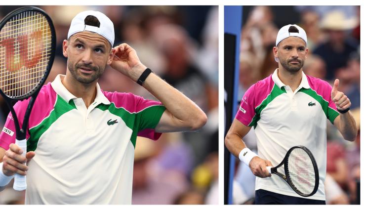 григор димитров бризбейн - Григор зарадва болни деца